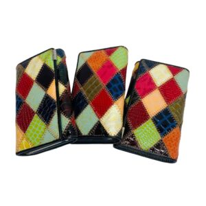 Billetera Tarjetero Patchwork