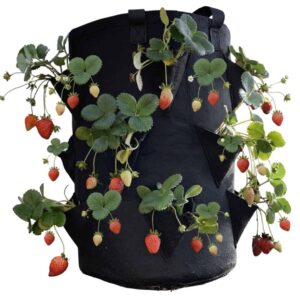 Huerto Geotextil Colgante para Frutillas, Ajíes y más