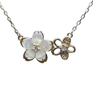 Collar Par de Flores