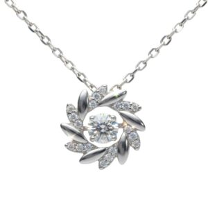 Collar Corona y Destello Flotante