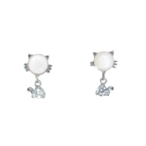 Aritos Gatitos Perla