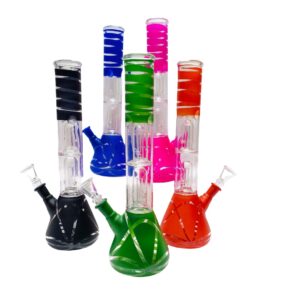 Bong Vidrio Pyrex, Lineas Colores