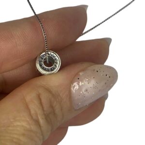 Collar Plata Barril