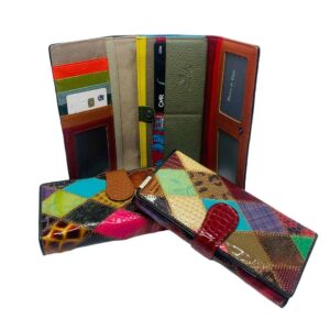 Billetera Patchwork Mujer