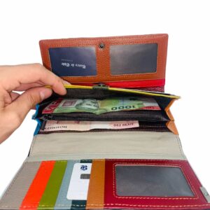 Billetera Patchwork Mujer