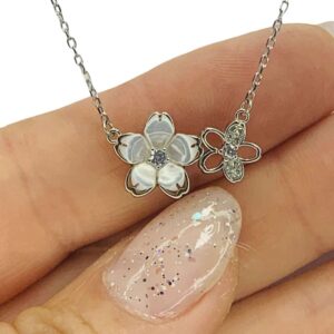 Collar Par de Flores