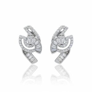 Aritos Plata Bastones