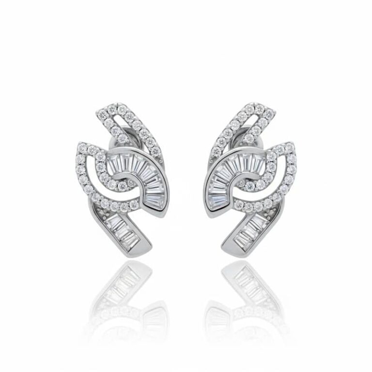 Aritos Plata Bastones