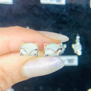 Aritos Plata Zorrito