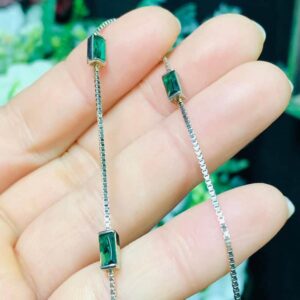 Collar Rectángulos Verdes