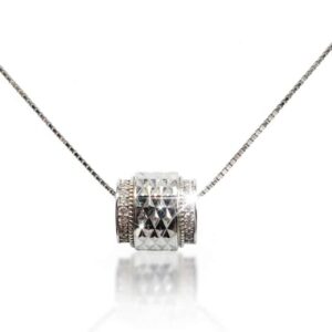 Collar Plata Barril