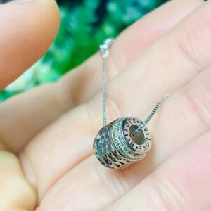 Collar Plata Barril