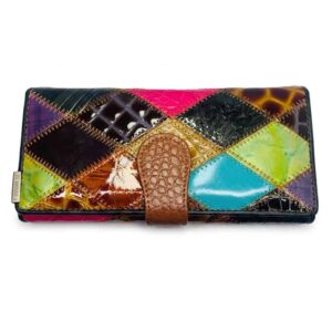 Billetera Patchwork Mujer