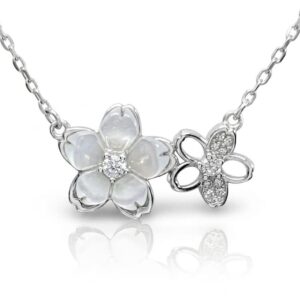 Collar Par de Flores