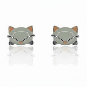Aritos Plata Zorrito