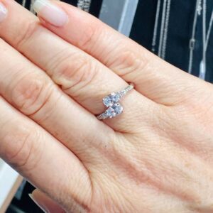 Anillo Plata 925 Dual Envolvente Ajustable