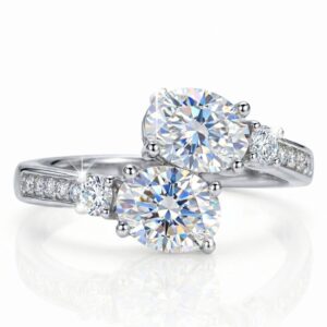 Anillo Plata 925 Dual Envolvente Ajustable