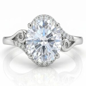 Anillo Plata 925 Halo Sinfín Circon Grande