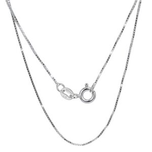 Cadena Plata Veneciana 40 cms