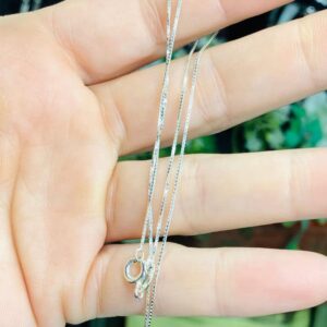 Cadena Plata Veneciana 40 cms