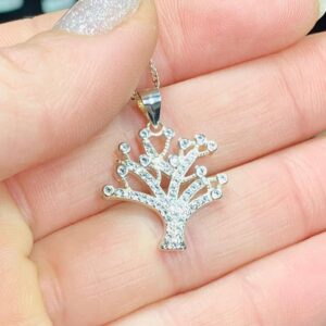Dije Plata Arbol de la Vida Microcircones