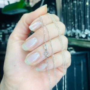 Cadena Plata Singapur 50 cms