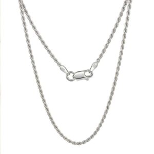 Cadena Plata Cordón 45 cms